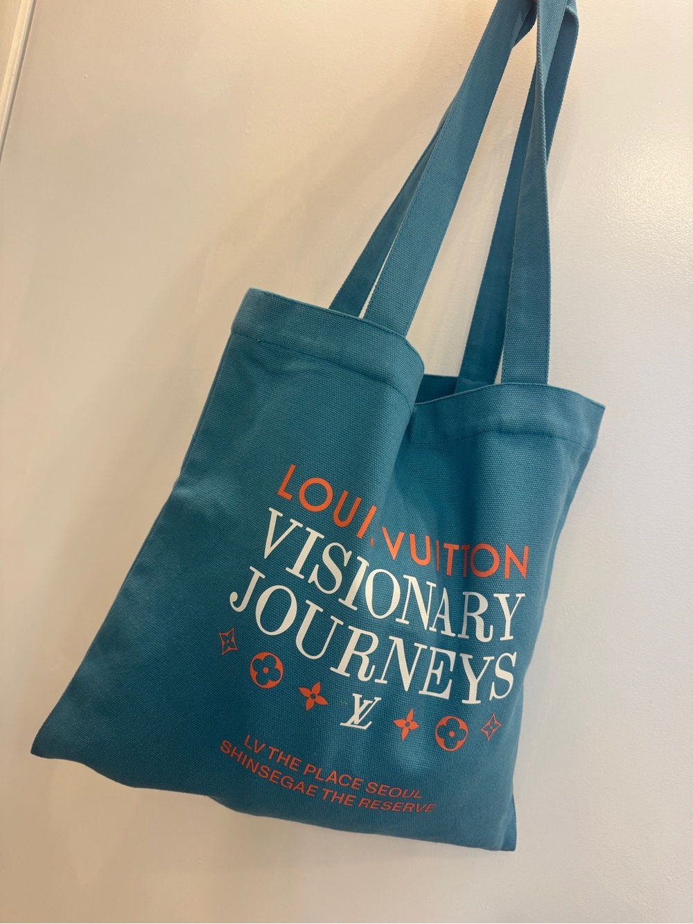 Louis Vuitton Limited Edition Visionary Journeys Novelty Tote Seoul